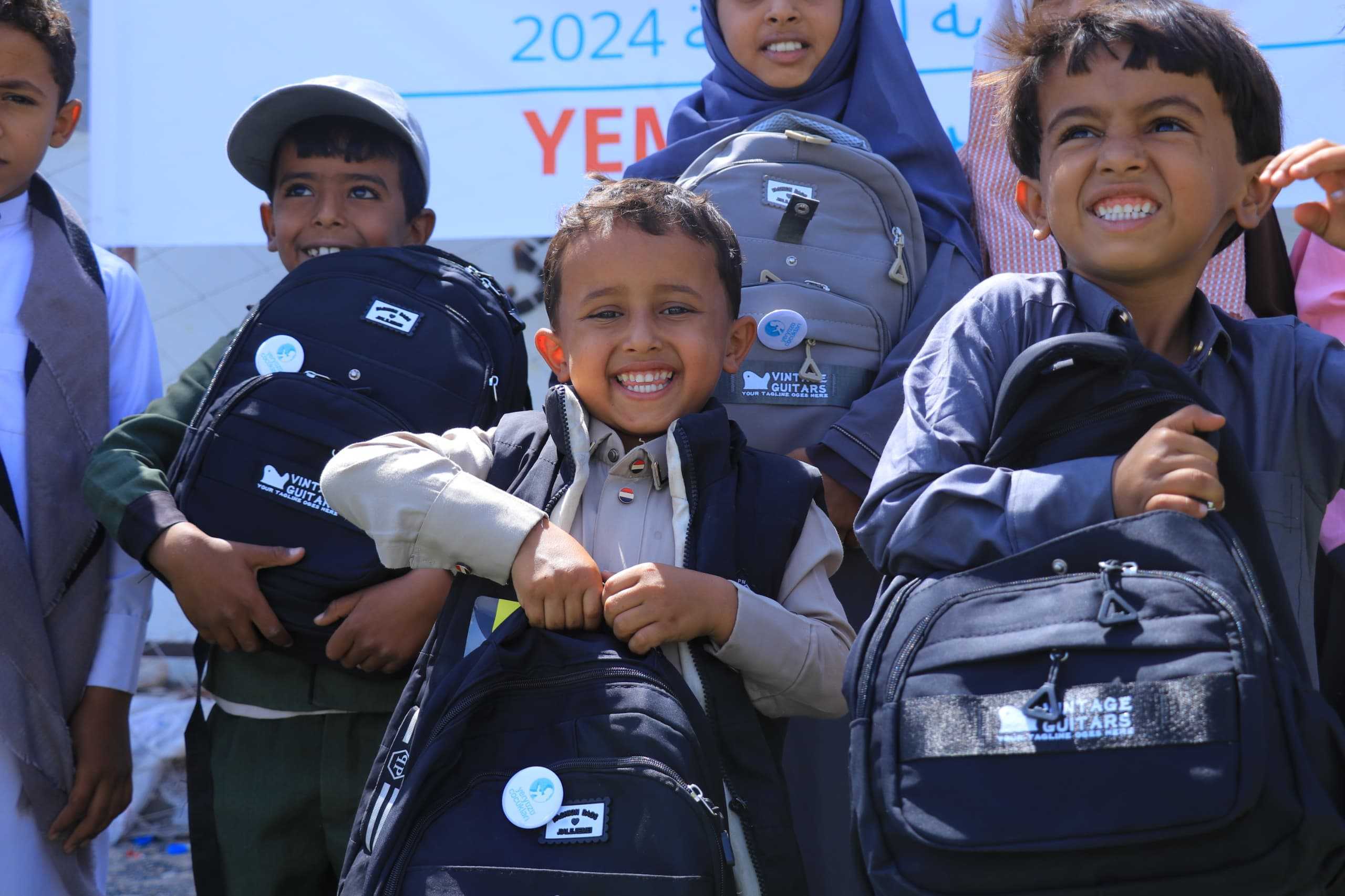 A moment from the school kit project